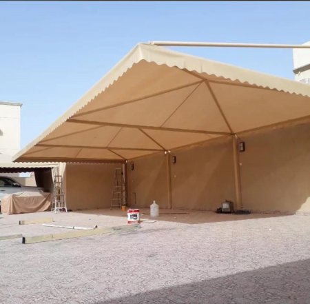 مظلات وسواتر في الدمام الجنوبيةبحي الروضة والجامعيين